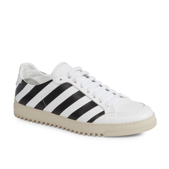 OFF-WHITE c/o Virgil Abloh Leather Sneakers - Picture 6 of 8